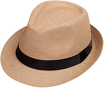 Amazon.com: Kids Summer Beach Straw Hat Children Jazz Panama